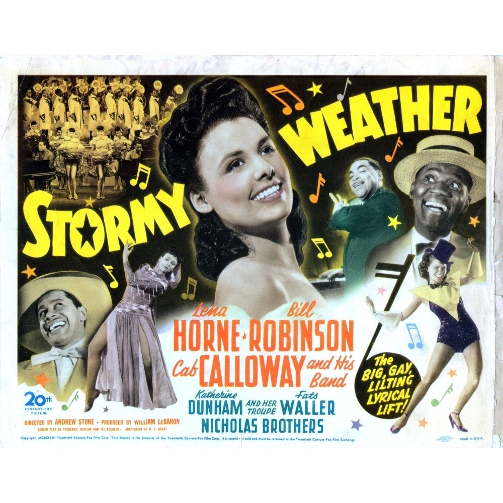 Stormy Weather U Movie Poster Masterprint Image 2