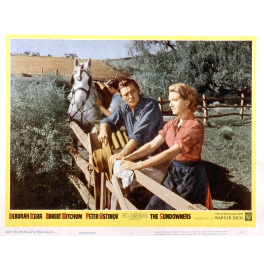 The Sundowners Michael Anderson Jr Robert Mitchum Deborah Kerr 1960 Movie Poster Masterprint Image 1