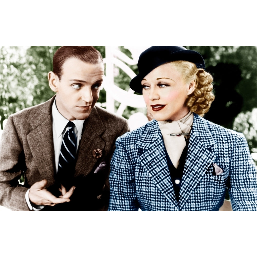 Top Hat From Left: Fred Astaire Ginger Rogers 1935 Photo Print Image 2