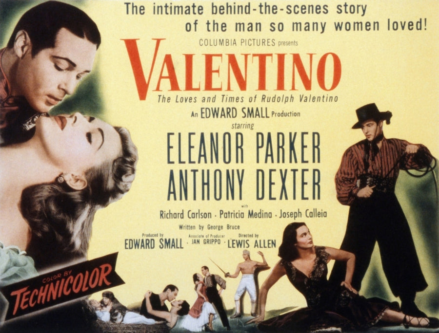 Valentino Anthony Dexter Eleanor Parker Patricia Medina 1951 Movie Poster Masterprint Image 1