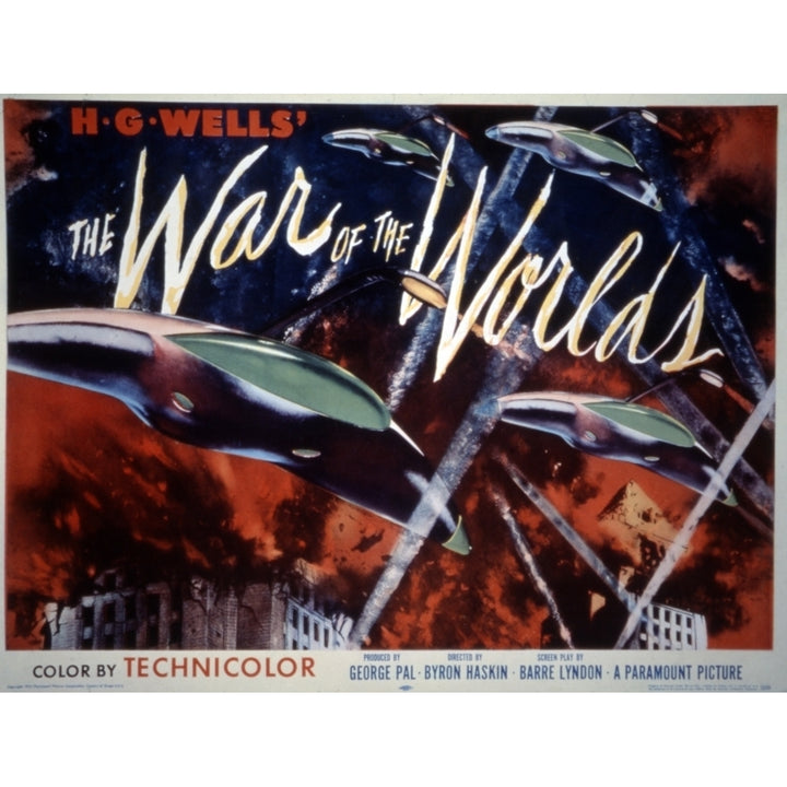 The War Of The Worlds 1953 Movie Poster Masterprint Image 1