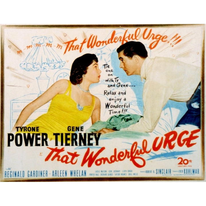 That Wonderful Urge Movie Poster Masterprint Image 1