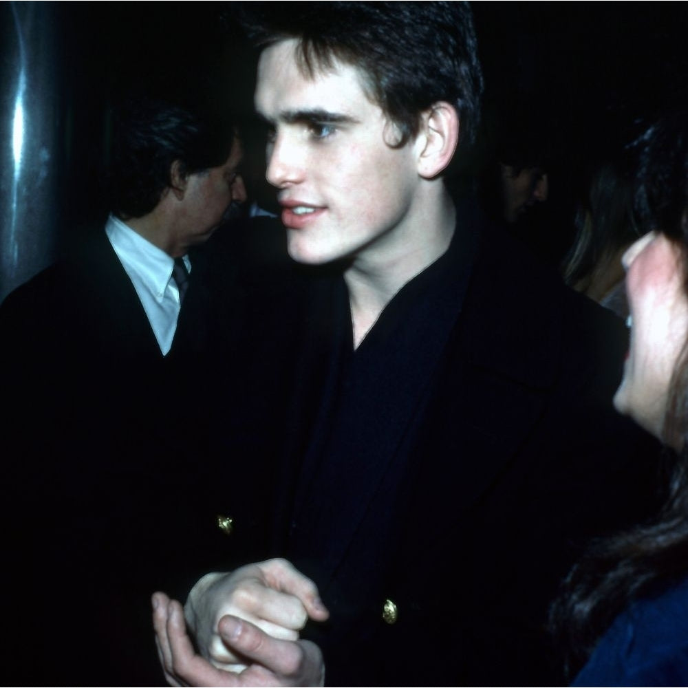 Matt Dillon circa 1980s. Photo: Oscar Abolafia Poster Print Image 1