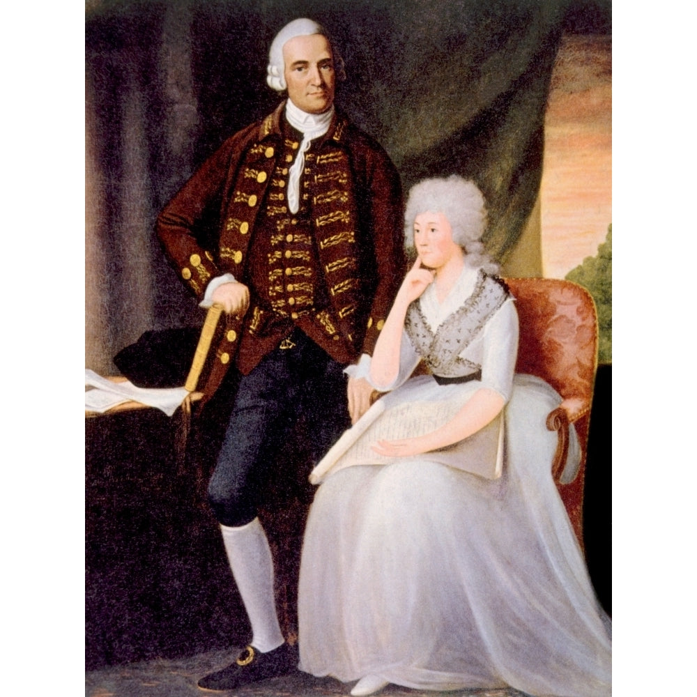 John Hancock With His Wife Dorothy Hancock History Image 2