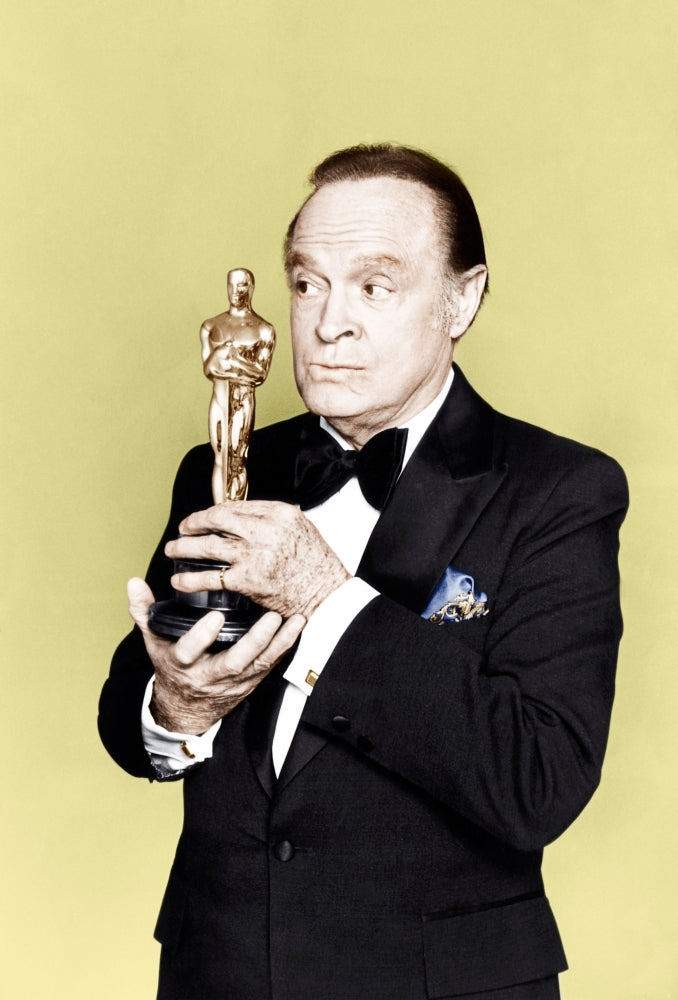 Bob Hope Holds An Oscar Statuette Ca. 1970S Photo Print Image 1