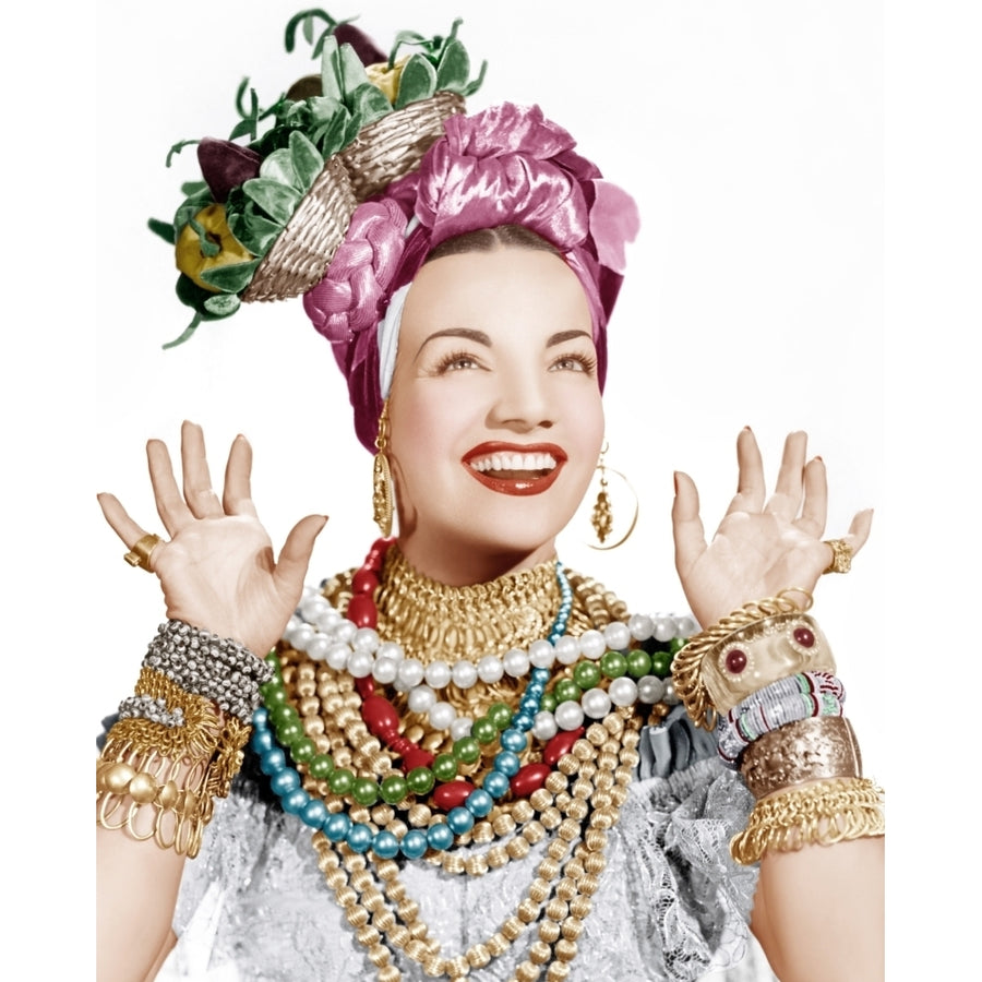 Carmen Miranda Ca. Late 1940S Photo Print Image 1