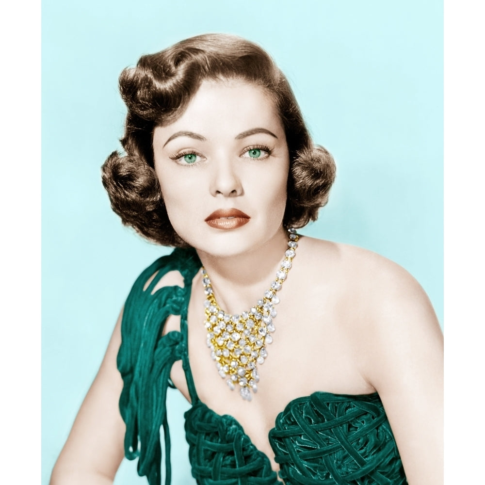 Gene Tierney Late 1940S- Early 1950S Photo Print Image 1