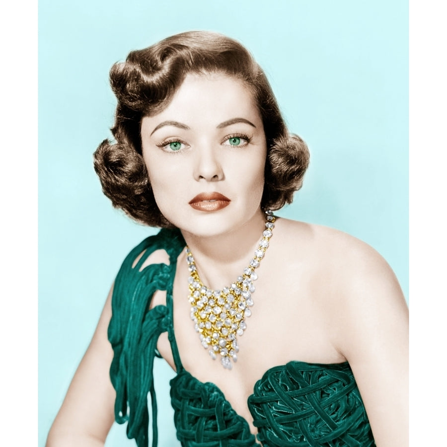 Gene Tierney Late 1940S- Early 1950S Photo Print Image 1