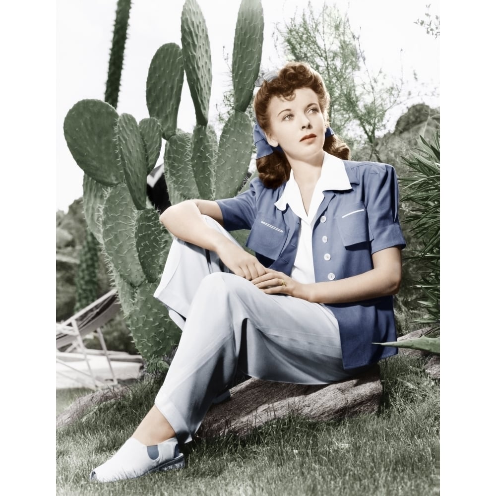 Ida Lupino Ca. 1941 Photo Print Image 1