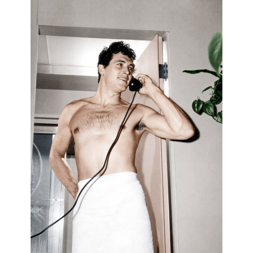 Rock Hudson Ca. 1950S Photo Print Image 2