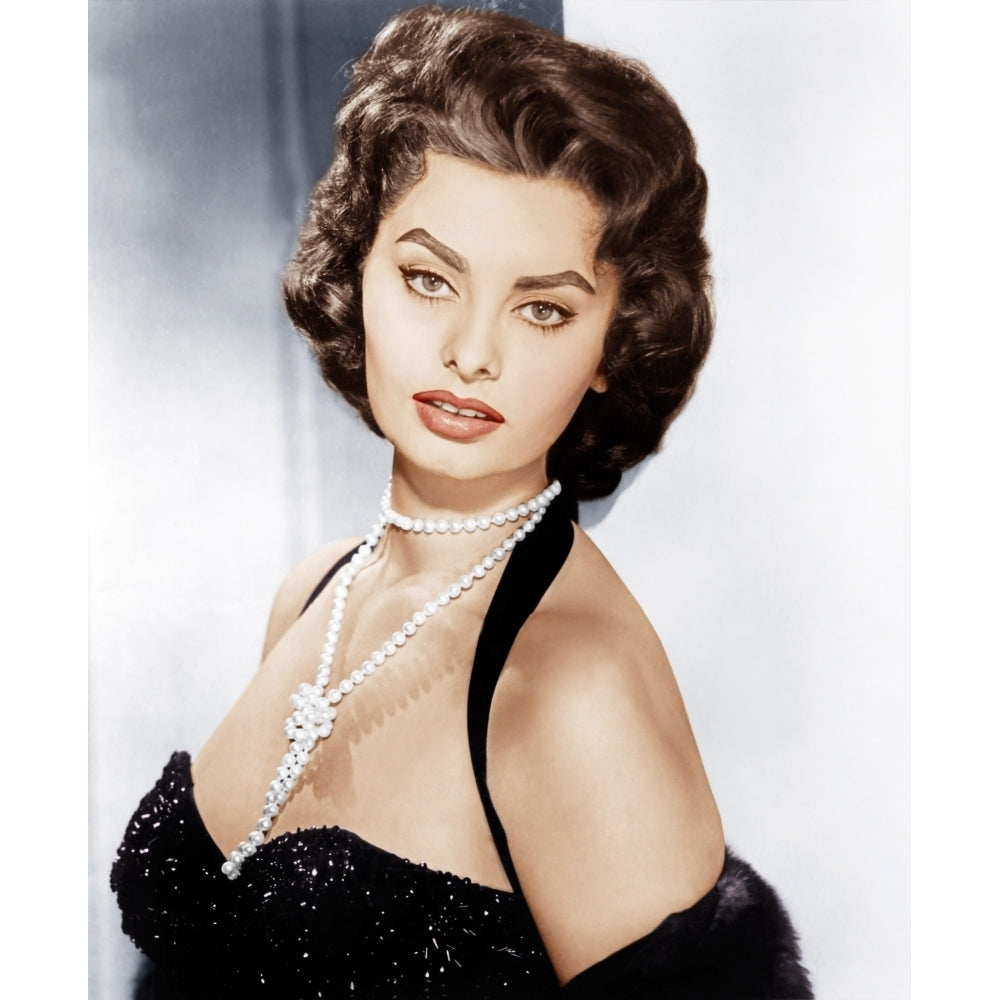 Sophia Loren Ca. 1957 Photo Print Image 1