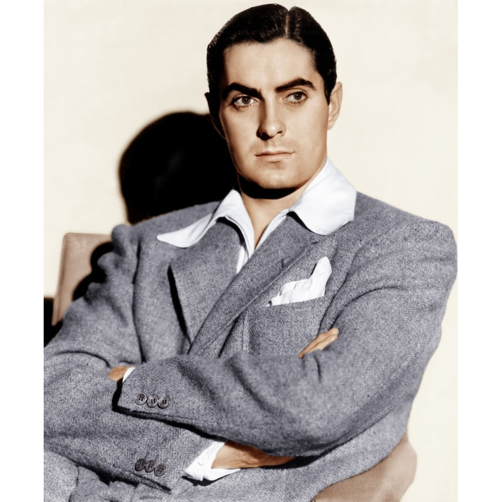 Tyrone Power Ca. 1940S Photo Print Image 2