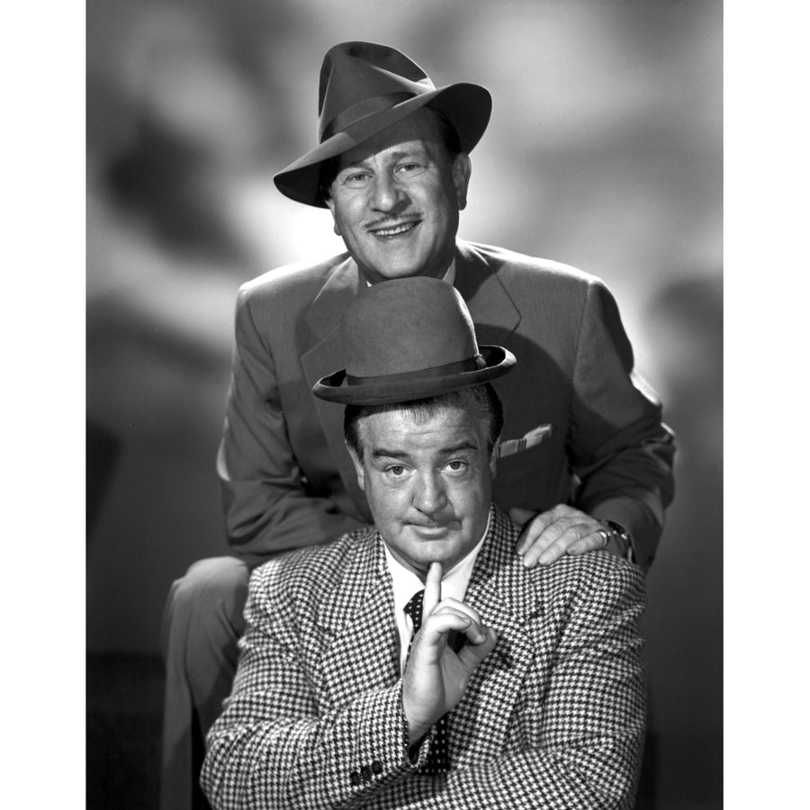 Abbott and Costello In The Early 1950S Photo Print Image 1