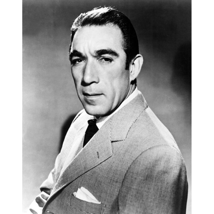 Anthony Quinn United Artists Publicity Shot 1957 Photo Print Image 1