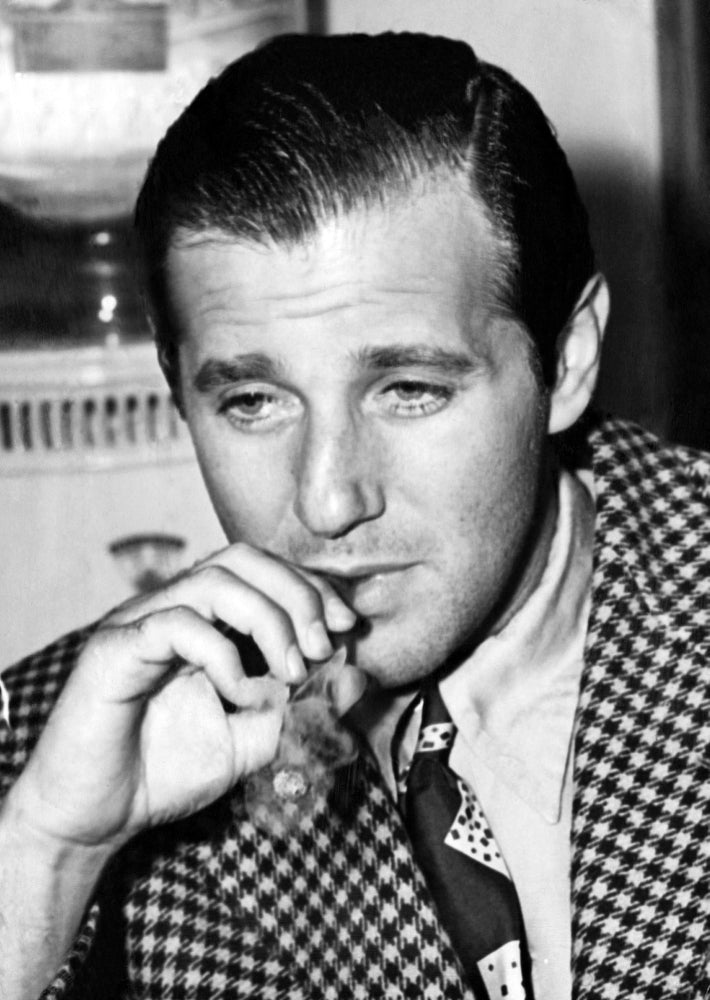 Benjamin Bugsy Siegel After Being Taken In For Questioning For The Slaying Of Chauffer Harry Schachter In Hollywood Image 1