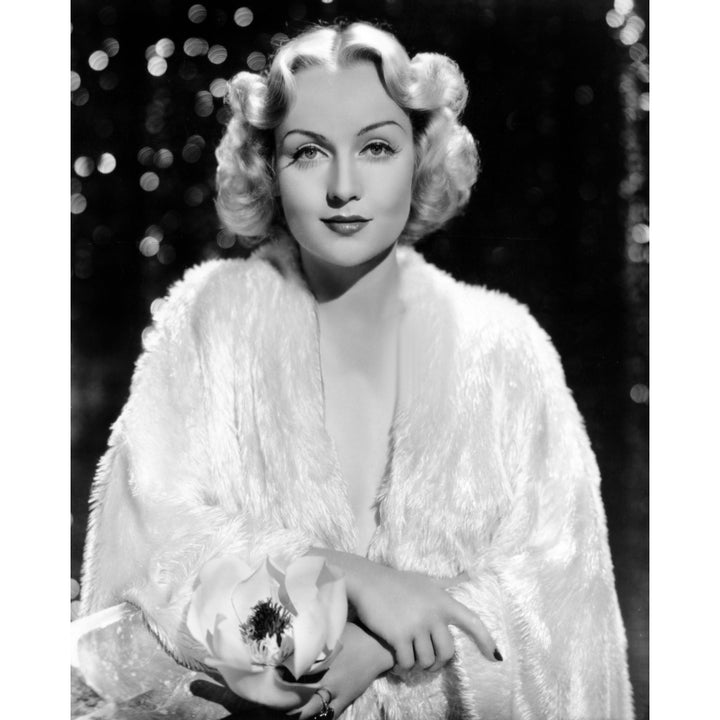 Carole Lombard Portrait Photo Print Image 1