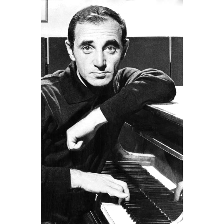 Charles Aznavour Portrait Ca. 1964 Photo Print Image 2