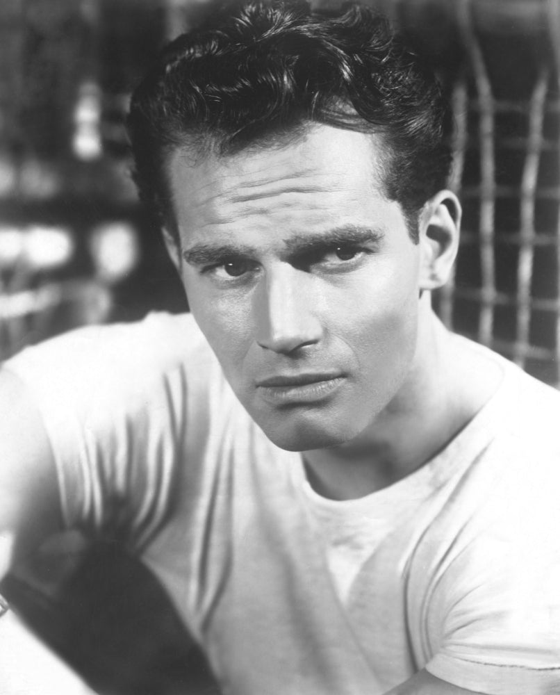 Charlton Heston Ca 1950 Photo Print Image 1