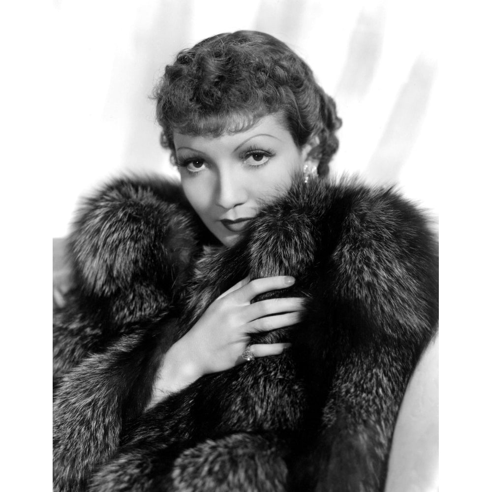 Claudette Colbert Paramount Pictures 1935 Photo Print Image 1