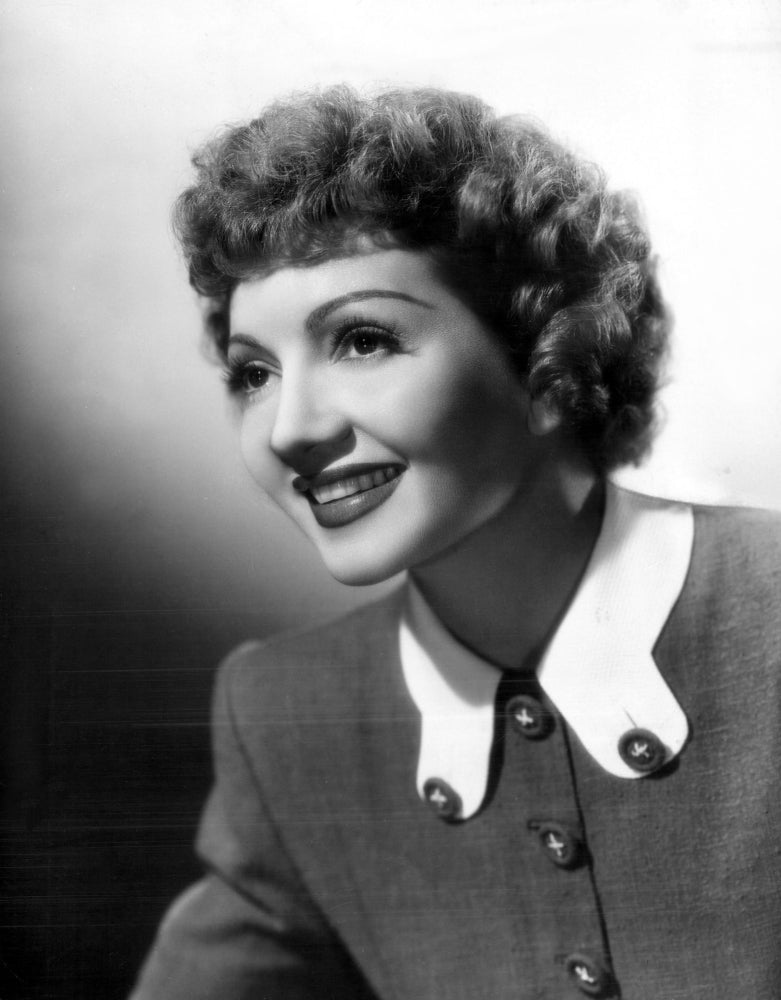 Claudette Colbert 1946 Portrait Photo Print Image 1