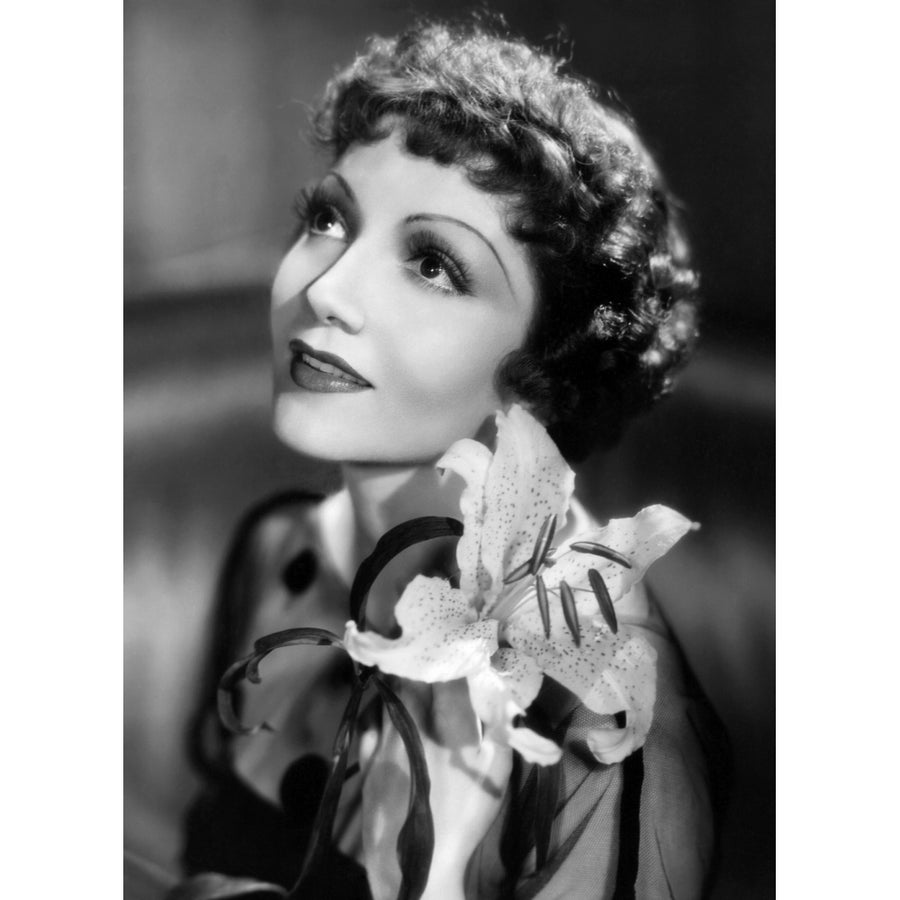 Claudette Colbert Paramount Pictures Portrait Ca. 1935 Photo Print Image 1