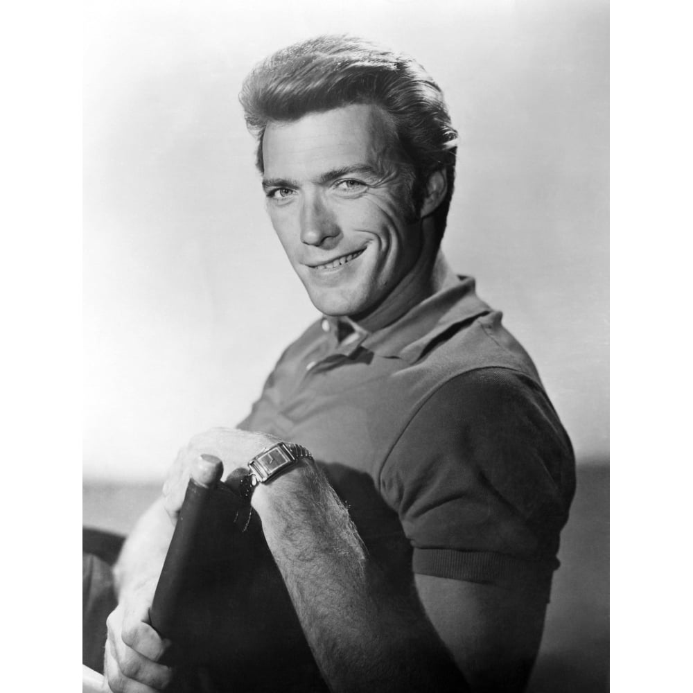 Clint Eastwood C. Late 1950S Photo Print Image 1