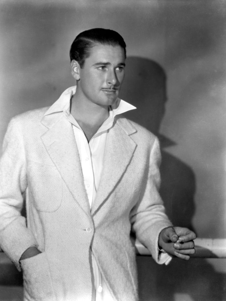 Errol Flynn May 1938 Photo Print Image 1