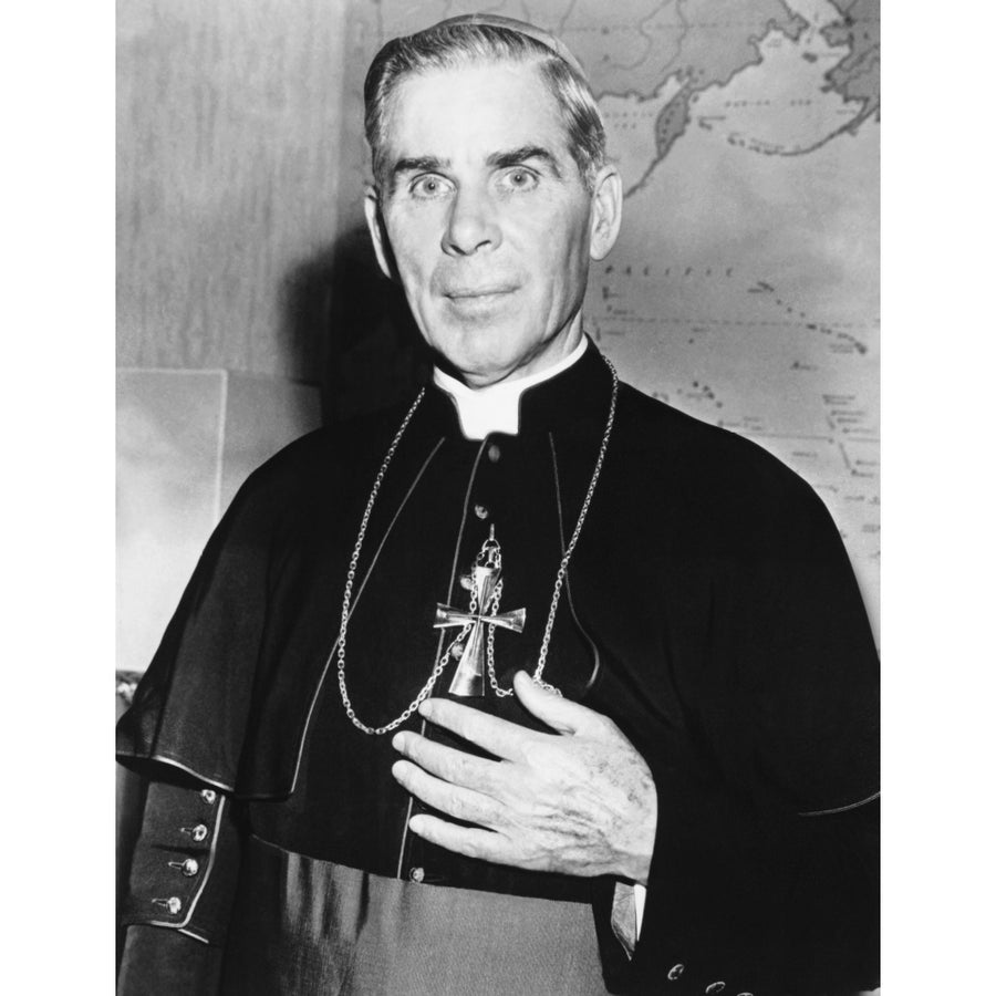 Bishop Fulton J. Sheen Portrait Image 1