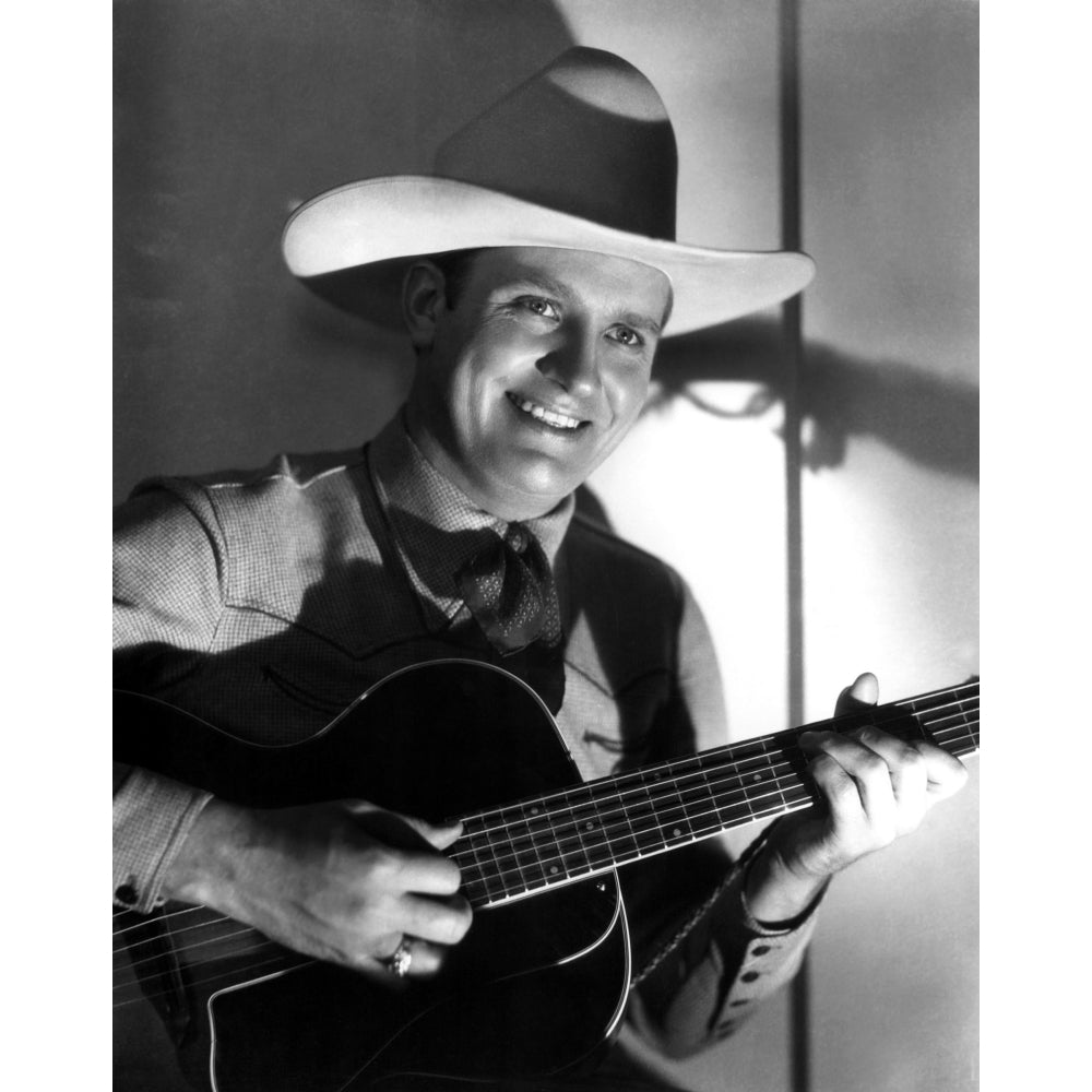 Gene Autry C. 1940S Photo Print Image 2