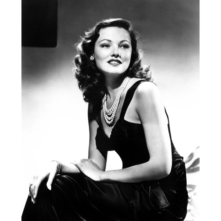 Gene Tierney Ca. Mid 1940S Photo Print Image 1