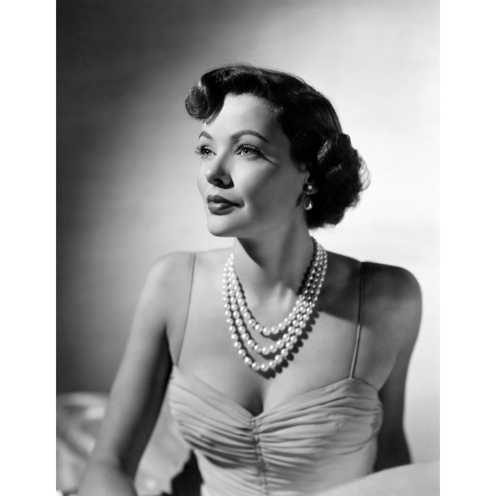 Gene Tierney 1950 Photo Print Image 1