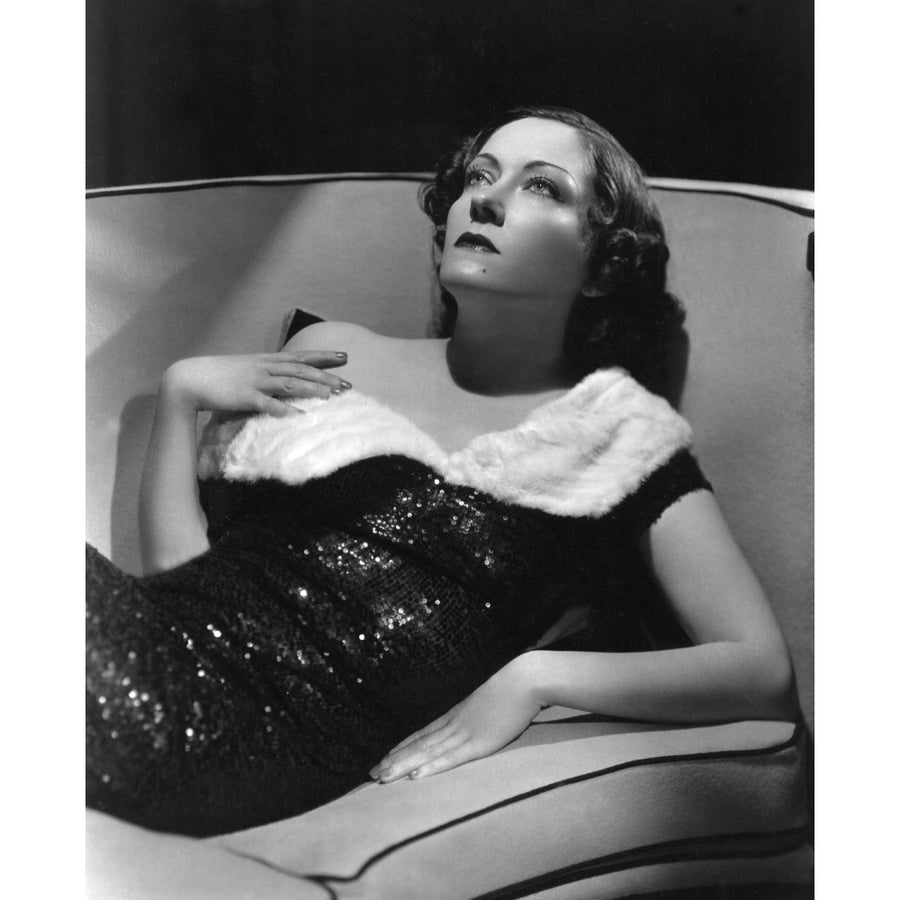 Gloria Swanson As Photographed By MgmS Clarence Bull 1937 Photo Print Image 1