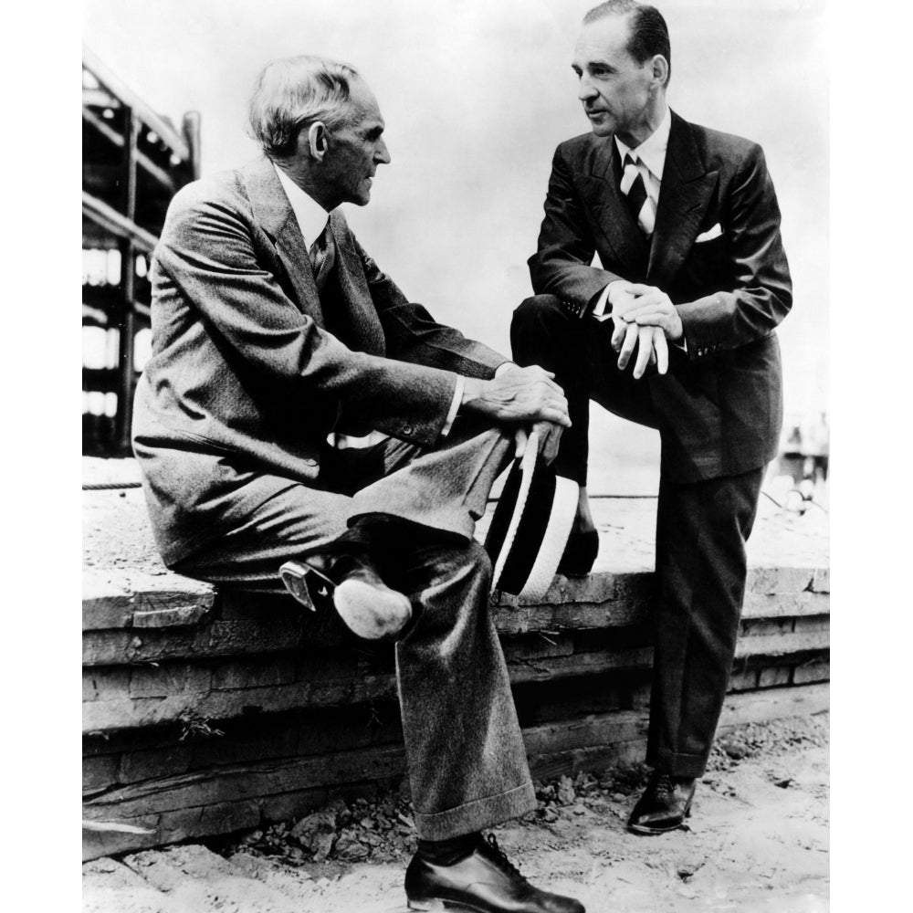 Henry Ford And His Son History Image 2