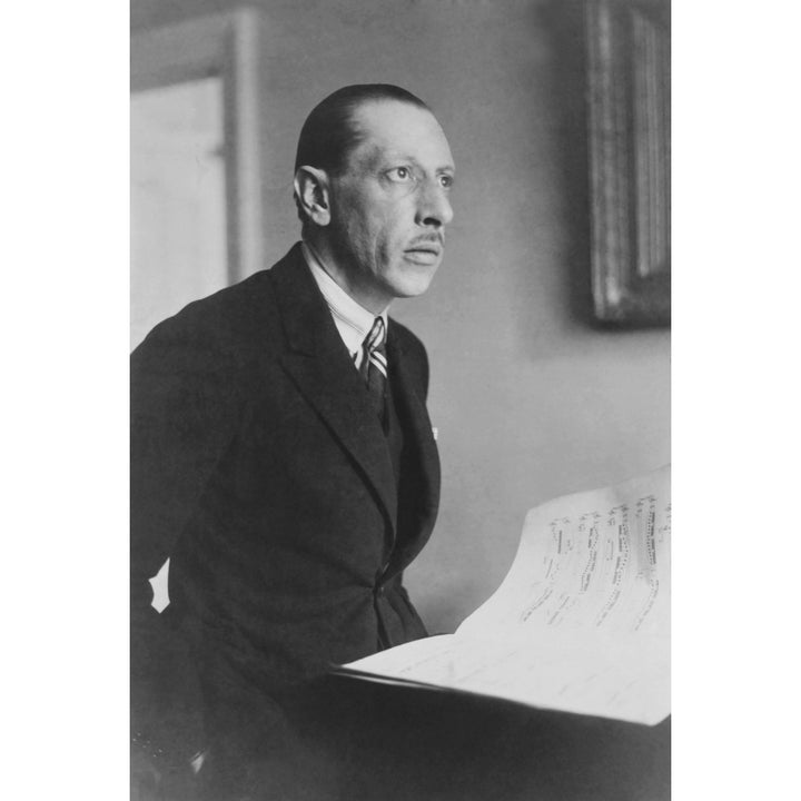 Igor Stravinsky Portrait Image 2