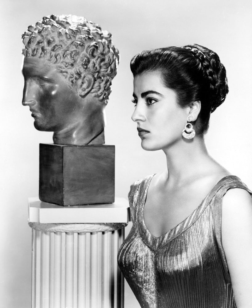 Irene Papas Mgm Publicity For Tribute To A Bad Man 1956 Photo Print Image 1