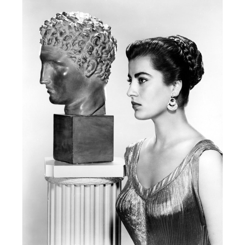 Irene Papas Mgm Publicity For Tribute To A Bad Man 1956 Photo Print Image 2