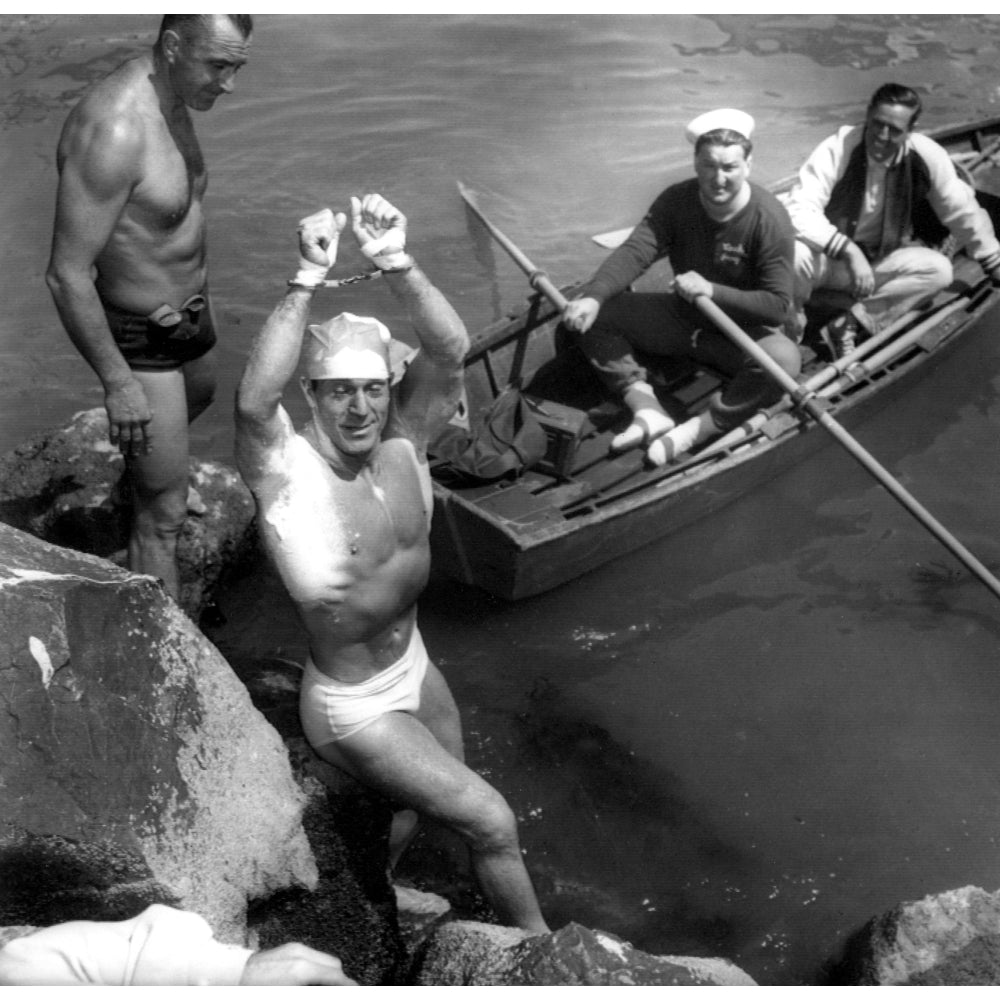 Jack Lalanne After Handcuffed Swim From Alcatraz Island To FishermanS Wharf In San Francisco History Image 2