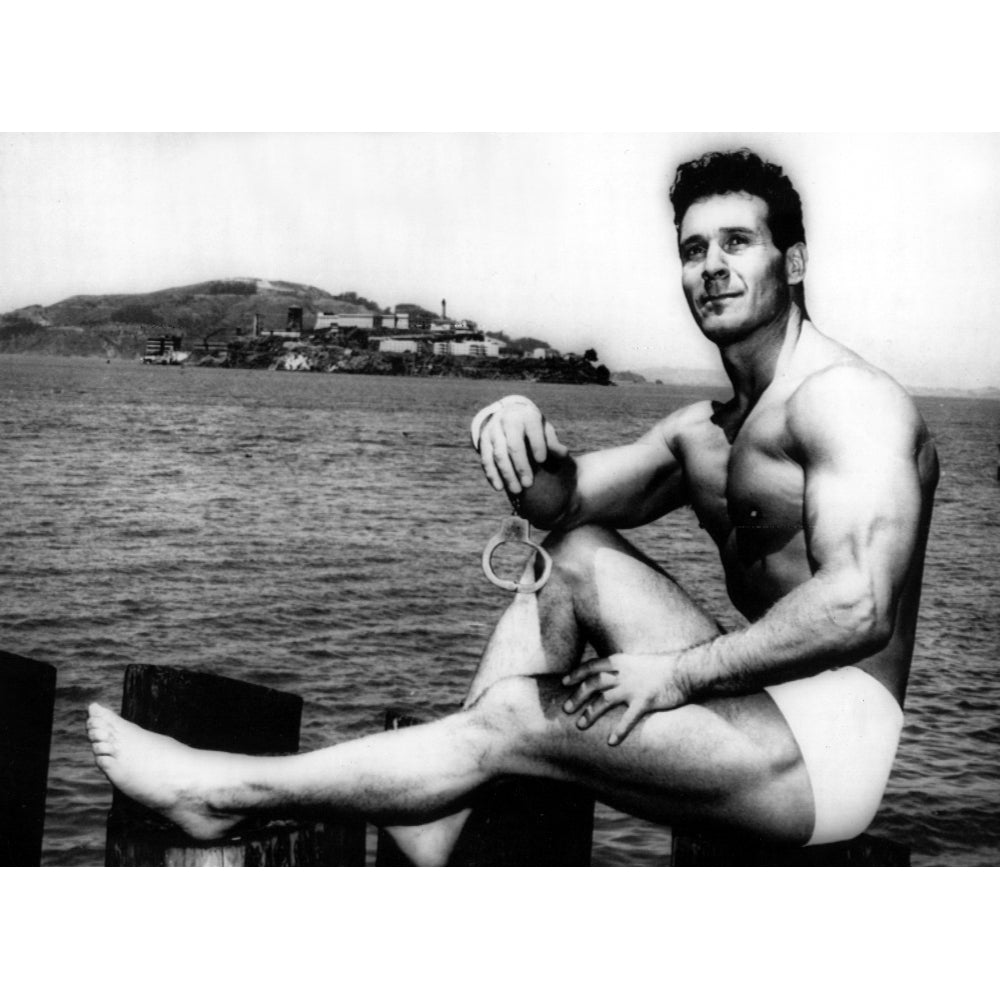 Jack Lalanne Before Handcuffed Swim From Alcatraz Island To FishermanS Wharf In San Francisco History Image 2