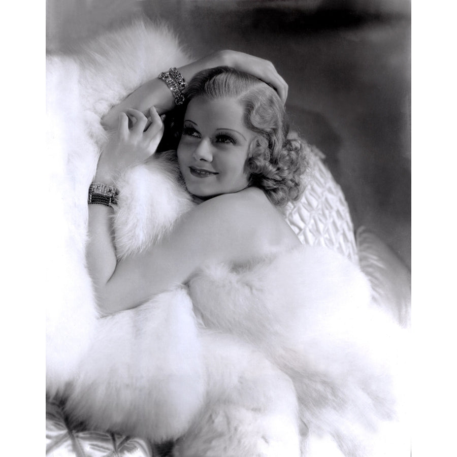 Jean Harlow Mgm 1930S Photo Print Image 1