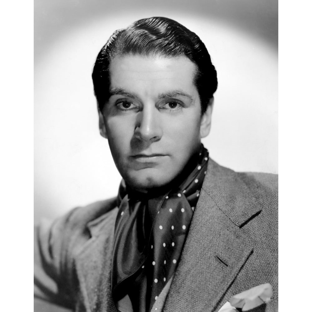 Laurence Olivier Portrait With Ascot Photo Print Image 1