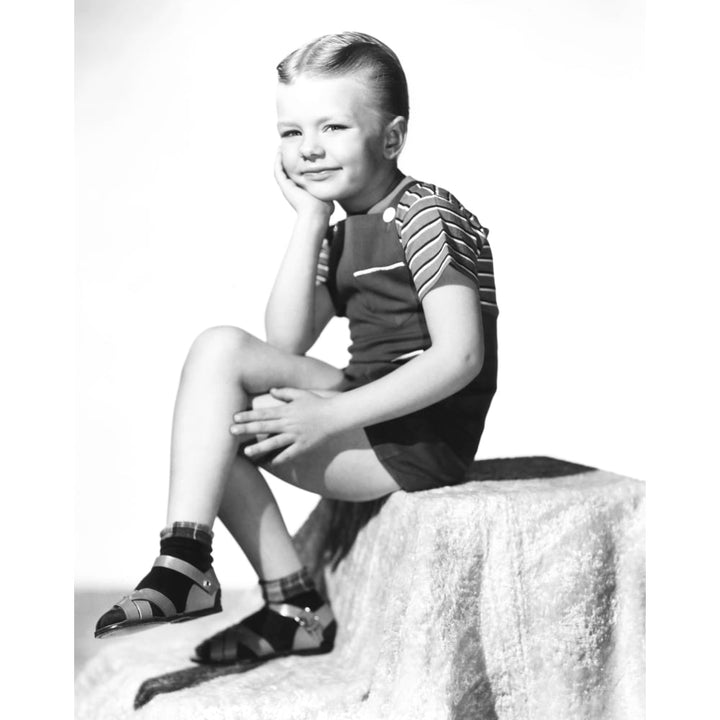 Larry Simms Ca. 1940 Photo Print Image 1