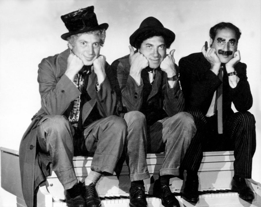 Marx Brothers - Harpo Marx Chico Marx Groucho Marx Photo Print Image 1