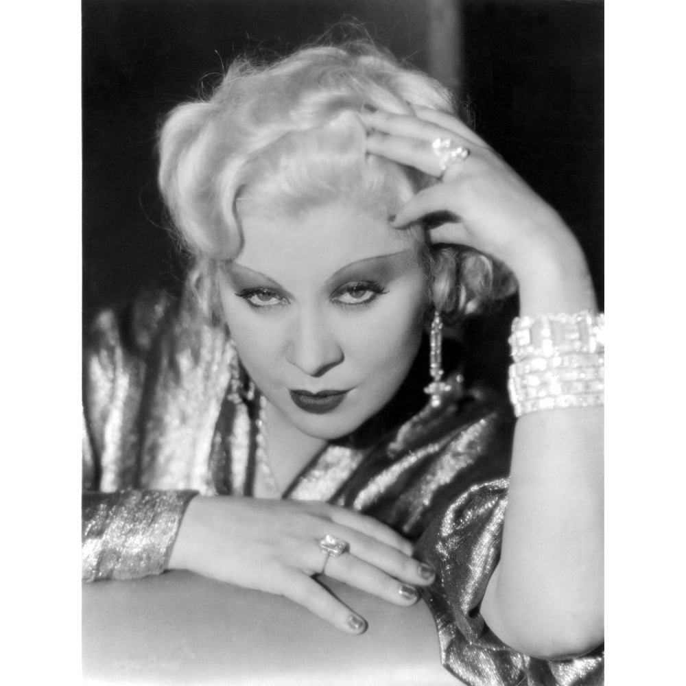 Mae West Portrait 1930S Photo Print Image 1