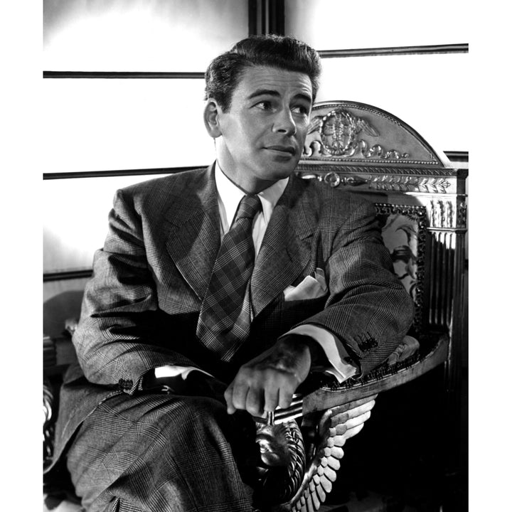 Paul Muni Portrait Ca. 1945 Photo Print Image 1