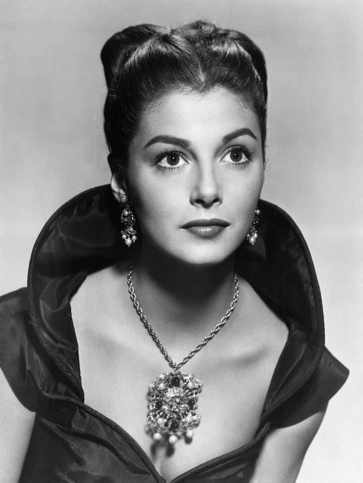 Pier Angeli Wearing Jewelry From The House Of Joseff Featured In The Silver Chalice 1954 Photo Print Image 1