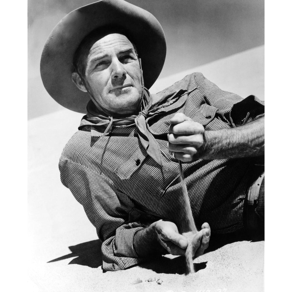 Randolph Scott Ca. 1940S Photo Print Image 2