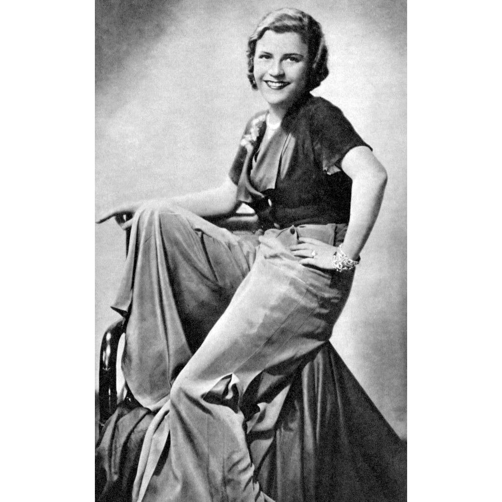 Renate Muller Ca. Early 1930S Photo Print Image 1