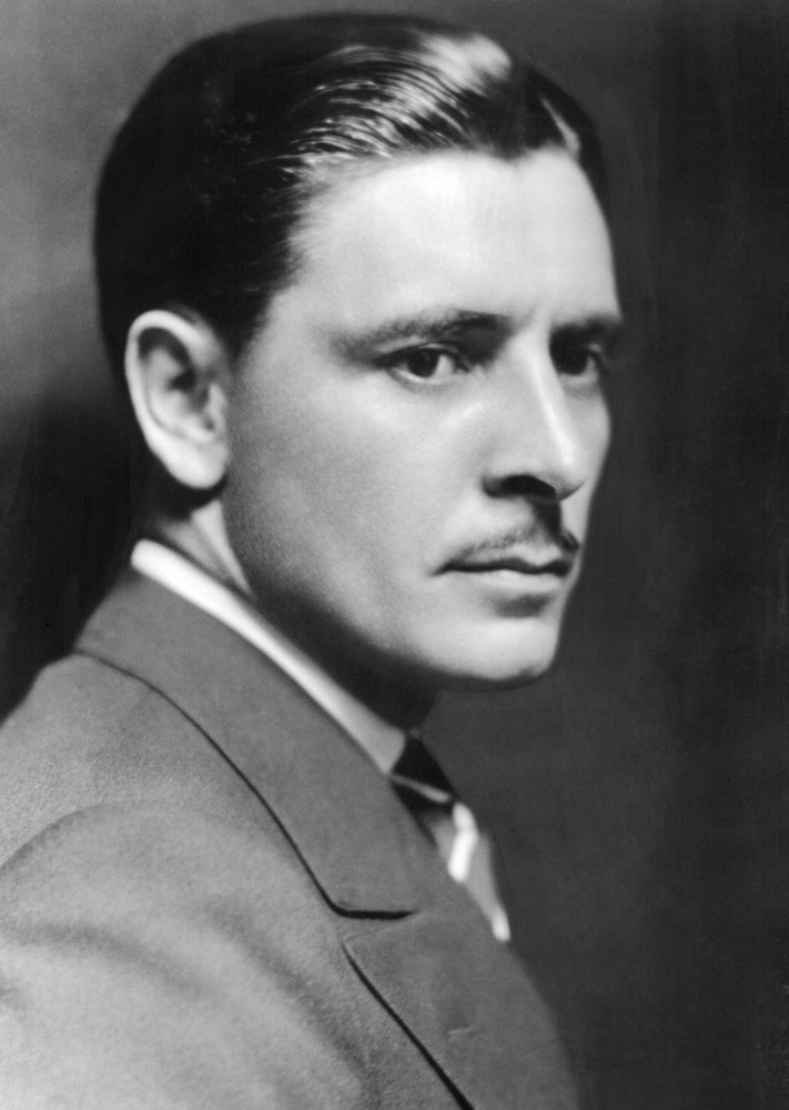 Ronald Colman In Hollywood 1925. Photo Print Image 1