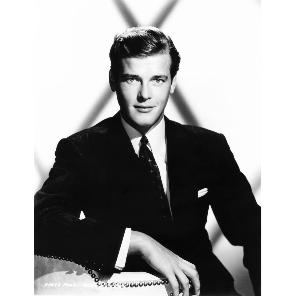 Roger Moore Mid 1950S Photo Print Image 2