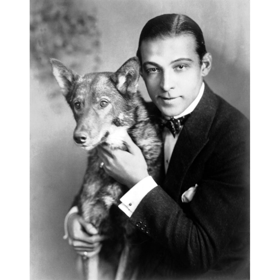 Rudolph Valentino Circa 1920S Photo Print Image 1